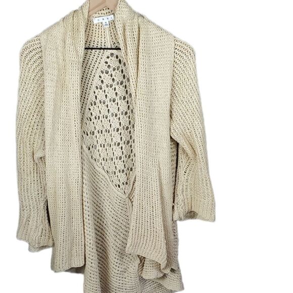 CAbi Oatmeal Teachers Pet knit Cardigan - Picture 4 of 4